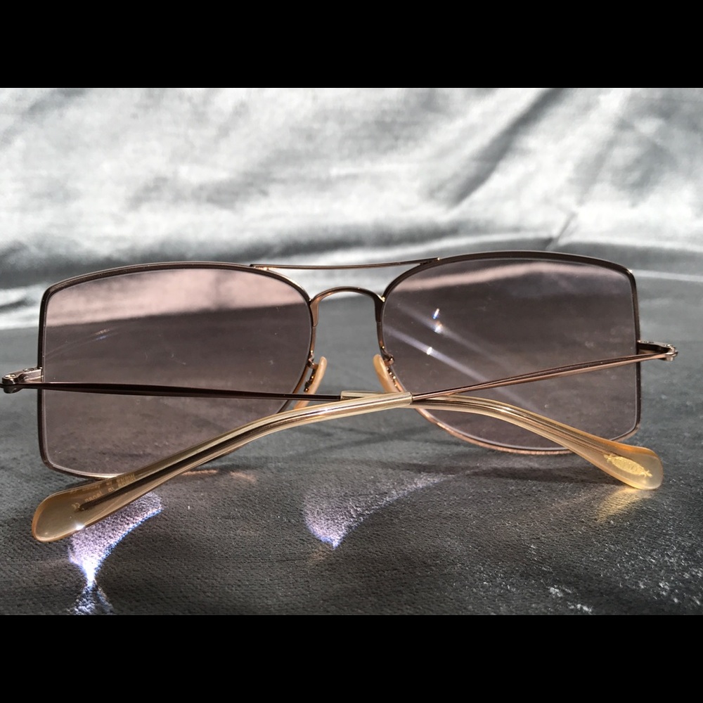 Oliver Peoples EUC Jack One Aviator Rose Gold